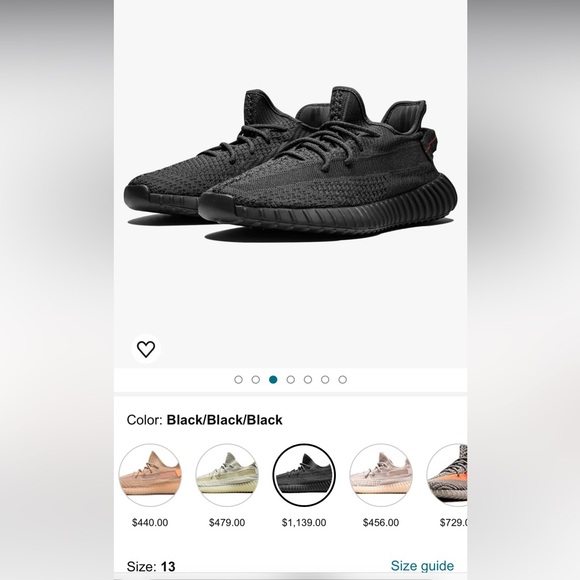 ADIDAS YEEZY BOOST 350 V2 \'BLACK NON-REFLECTIVE\'